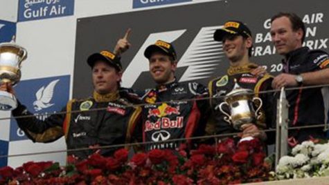 Primul podium pentru Lotus în 2012